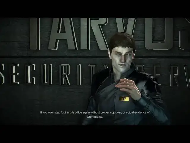 'Video thumbnail for Deus Ex Jensen's Story Desperate Measures - Adam Jensen Meets Simon Whittiker (Challenge, Negotiate)'