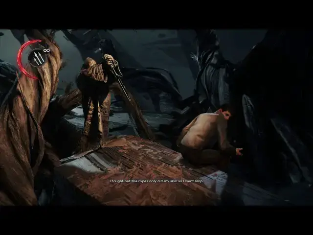 Video thumbnail for Dishonored 2 - A Crack In The Slab: Outsider "4000 Years Ago" Dialogue Find A Way Out Of The Void