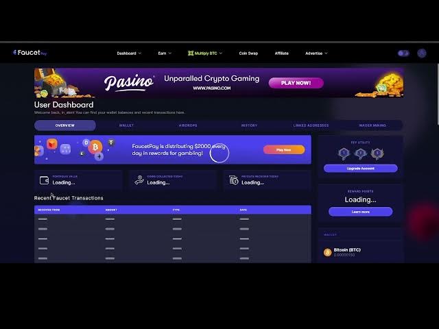 Video thumbnail for NEW FaucetPay Crypto Cloud Miner Project + Bonus USDT: Mine FREE Crypto in 2026 | LIVE Payment Proof