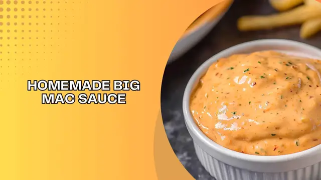 Video thumbnail for Homemade Big Mac Sauce