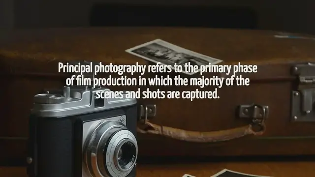 Video thumbnail for What Is Principal Photography