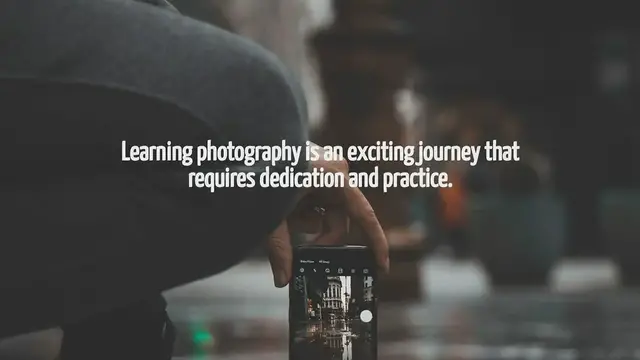 Video thumbnail for How To Learn Photography