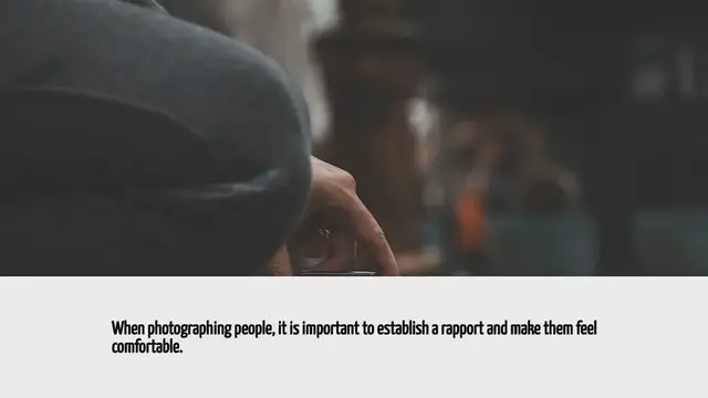 Video thumbnail for How To Photography People