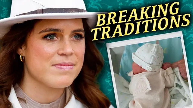 Video thumbnail for Princess Eugenie's New Baby Is Already Breaking Royal Traditions