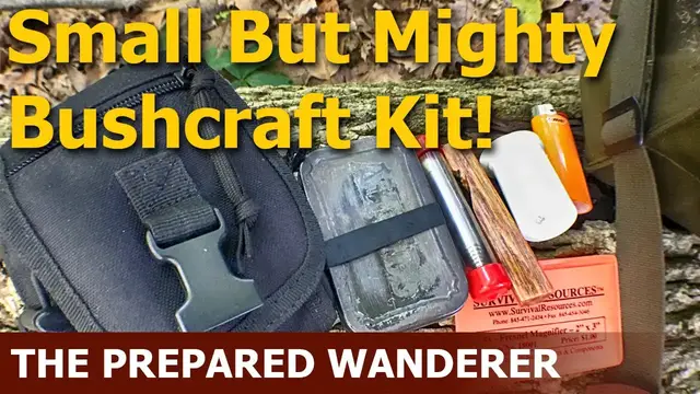 Video thumbnail for Small But Mighty Bushcraft Kit!