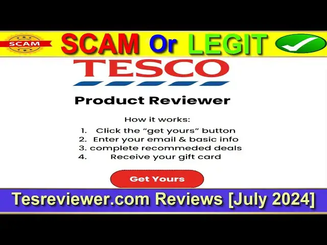 Video thumbnail for Tesreviewer Reviews (July 2024) - Is Tesreviewer.Com A Scam Or Legit Site? Find Out! |Product Review