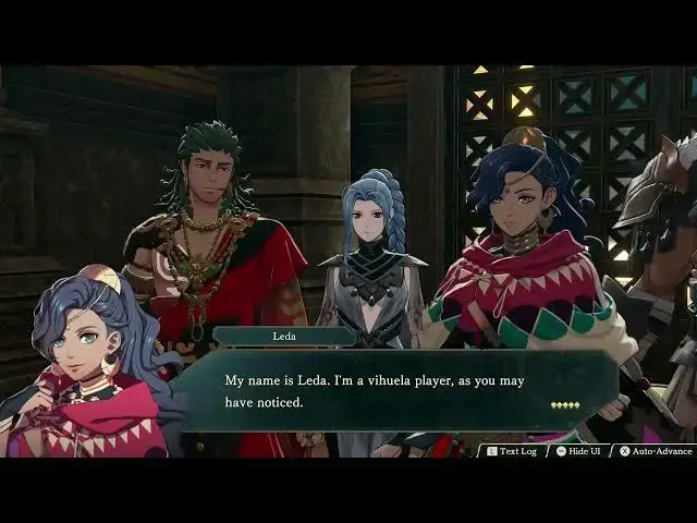 Video thumbnail for Fire Emblem: Fortune's Weave - 1 Cai's Path Ch 7: Cai (Ribeira Winds) Meet Leda and Talimun Cutscene
