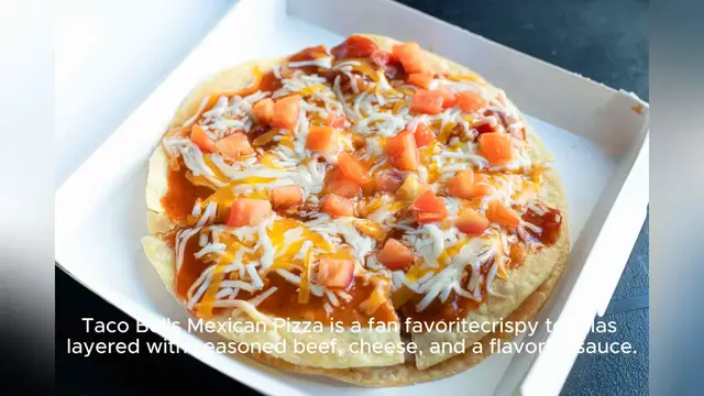 Video thumbnail for taco bell mexican pizza recipe