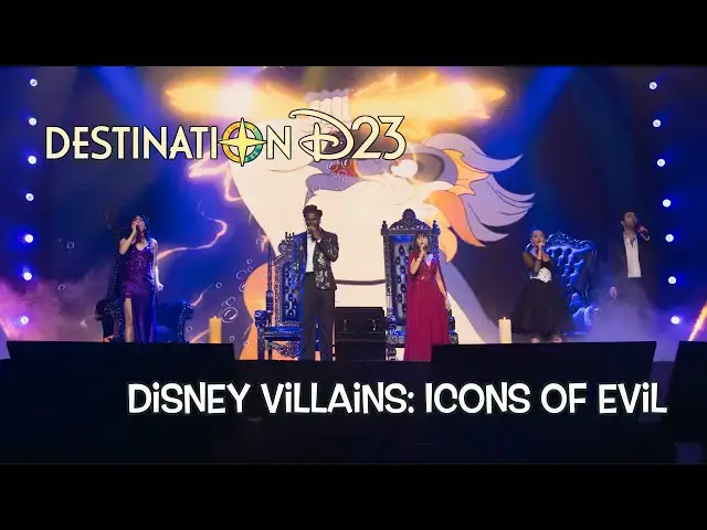 'Video thumbnail for Disney Villains: Icons of Evil | Destination D23 - A Journey Around the Worlds of Disney 4K'