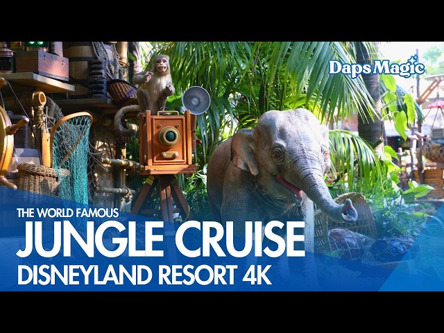 Video thumbnail for The World Famous Jungle Cruise POV | Disneyland Resort 4K