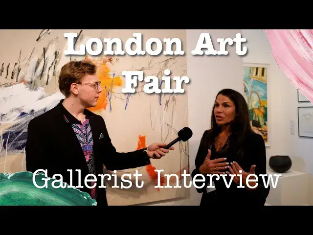 Video thumbnail for London Art Fair - Gallerist Interview Inside The London Art Fair