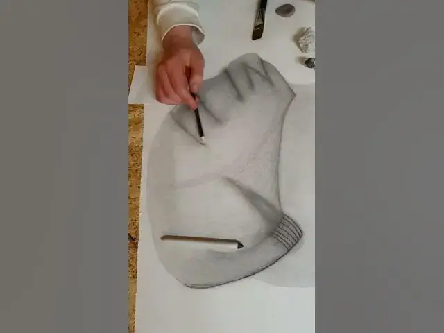 Video thumbnail for WORKING ON THE NEXT EAR OF ELEPHANT DRAWING | JWC DRAWS