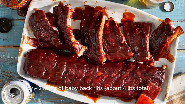 Video thumbnail for baby back ribs recipe