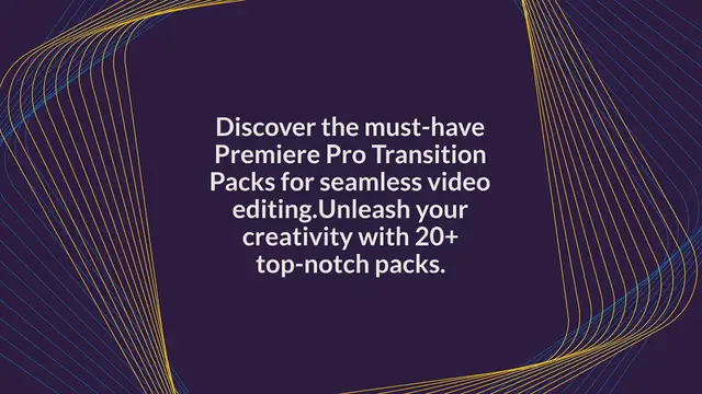 Video thumbnail for 20+ Best Premiere Pro Transition Packs For 2024