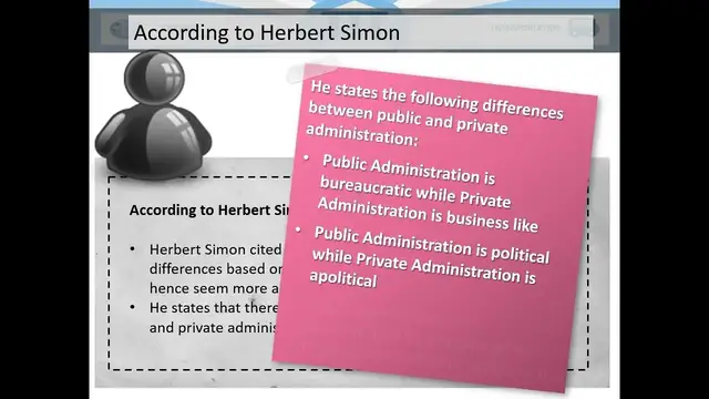 'Video thumbnail for Differentiate between Public and Private Administration'