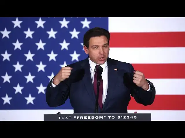 Video thumbnail for DeSantis Makes Massive Announcement After Iowa Defeat
