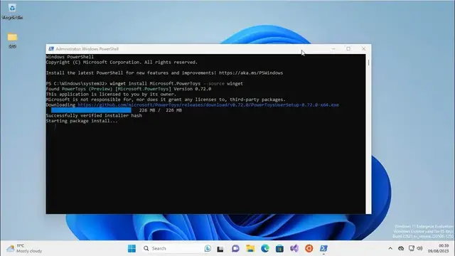 'Video thumbnail for How to Install Windows PowerToys using Powershell'