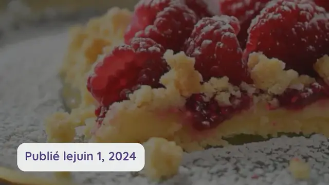 'Video thumbnail for Recette de Crumble Fruité: Pommes, Rhubarbe et Framboises'