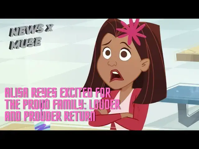 'Video thumbnail for Alisa Reyes Excited for The Proud Family: Louder and Prouder Return'