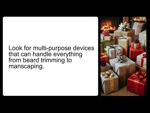 Video thumbnail for Men's Grooming Gift Ideas