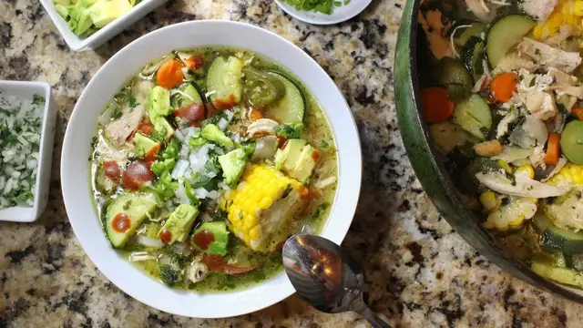 Video thumbnail for Slow-Simmered Caldo De Pollo Recipe