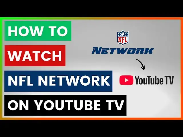 Video thumbnail for How To Watch NFL Network On YouTube TV? [in 2026]