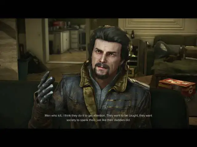 Video thumbnail for Deus Ex: Mankind Divided - The Harvester: Talk To Johnny Gunn (Ex Belltower) Intro Dialogue Choices