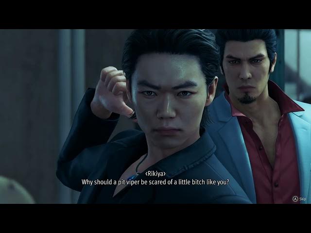 Video thumbnail for Yakuza Kiwami 3 - Chapter 6: Rikiya Ready To Take a Bullet as Viper Dignified Yakuza Cutscene | NS2