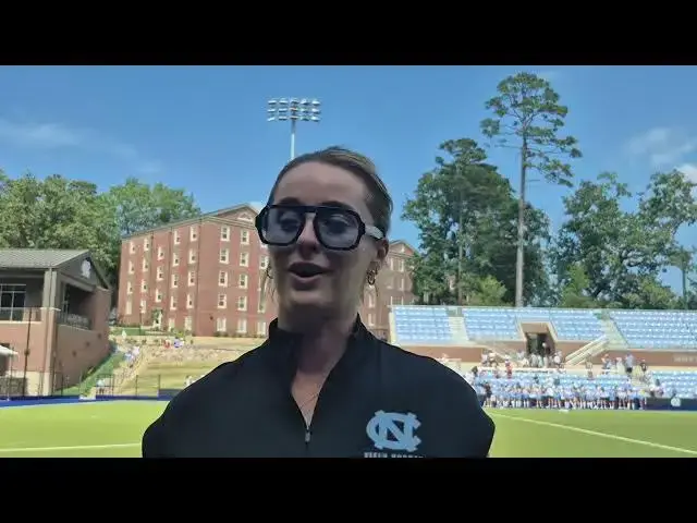 Video thumbnail for #UNC field hockey coach Erin Matson after loss to Virginia in Heels' ACC opener