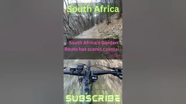 Video thumbnail for Mountain Biking Paradise: Exploring South Africa's Scenic Coastal Trails on the Garden Route