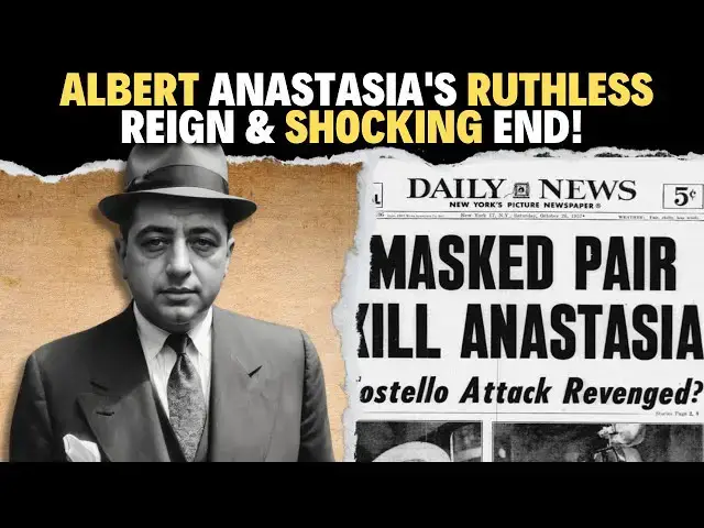 Video thumbnail for Albert Anastasia: The Mafia Grim Reaper Exposed!