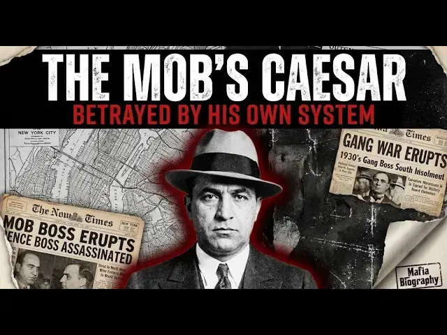 Video thumbnail for Salvatore Maranzano: The First Caesar's Fatal Mistake