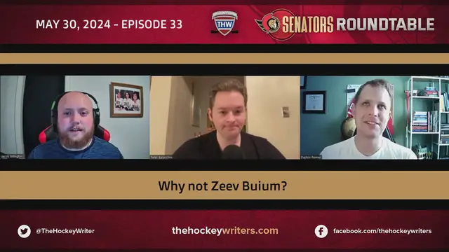 Video thumbnail for 2024 NHL Draft - Why Shouldn't the Senators Select Zeev Buium at 7th Overall