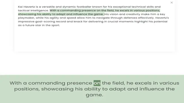 Video thumbnail for tactical intelligence. With a commanding presence on the field, he excels in various positions, showcasing his ability to adapt and influence the game. His vision and creativity make him a key playmaker, while his agility and speed allow