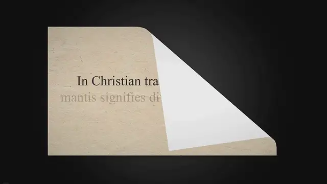 Video thumbnail for Biblical Meaning of Seeing a Praying Mantis: What Does It Symbolize?