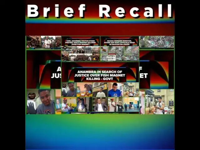 Video thumbnail for Brief Recall @1pm 7-8