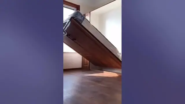 Video thumbnail for Cabinet cum Beds | Wall Bed | Space Saving Furniture #shorts