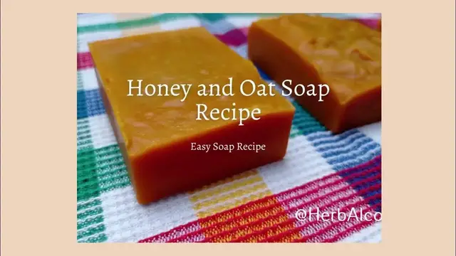 'Video thumbnail for Honey and Oat Soap Recipe'
