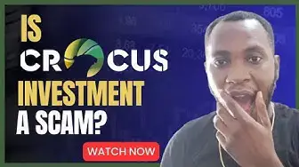 Video thumbnail for Crocus.ltd Review: Scam or Legit? (Watch before investing) #crocus #crocusinvestment #scamalert