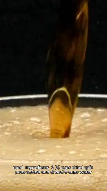 Video thumbnail for pea soup recipe