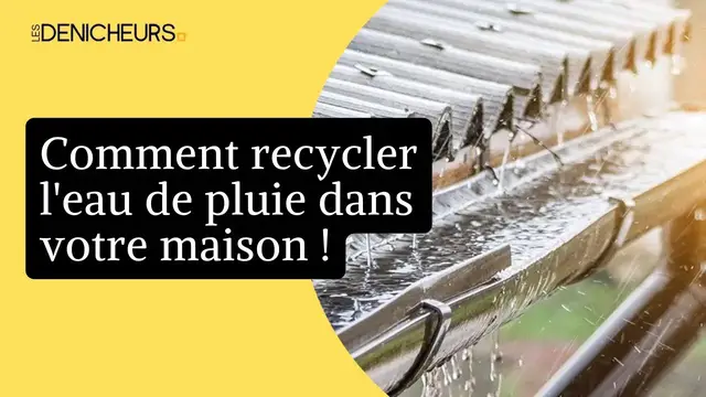 Video thumbnail for ♻️  5 idées pour recycler l'eau de pluie dans la maison 🌧️