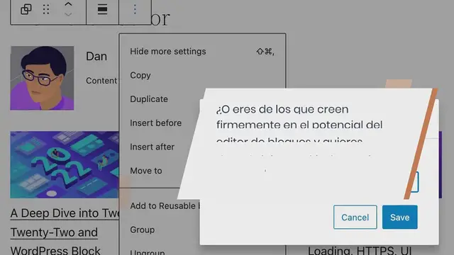 Video thumbnail for Cómo Crear Bloques Dinámicos para Gutenberg