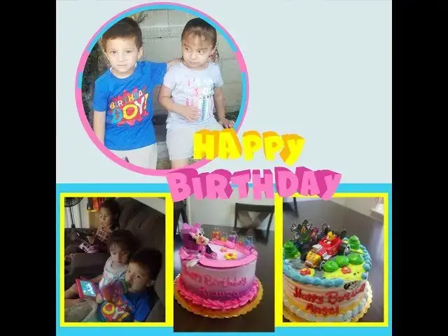 'Video thumbnail for happy birthday aranza y angel mellizos💕💕💕💕'