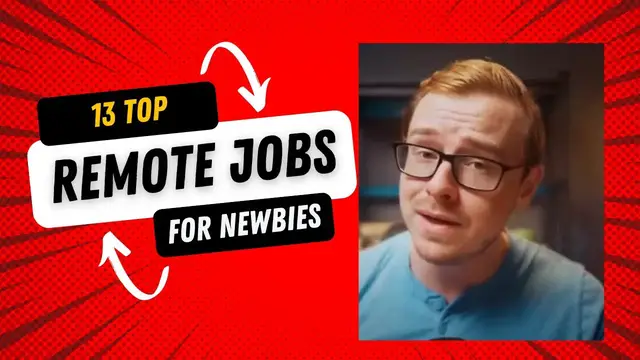 'Video thumbnail for Unlock Your Dream Career 13 Top Remote Jobs for Newbies!'