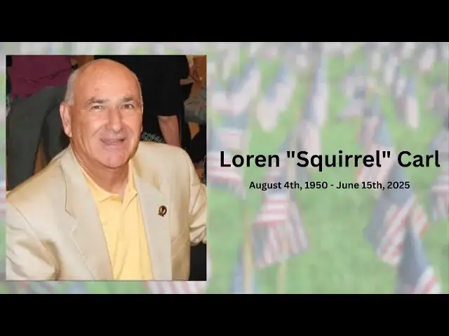 'Video thumbnail for Loren "Squirrel" Carl Memorial'