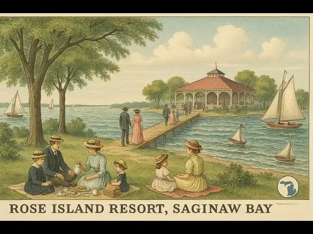 'Video thumbnail for Rose Island Resort: Michigan’s Lost Summer Paradise'