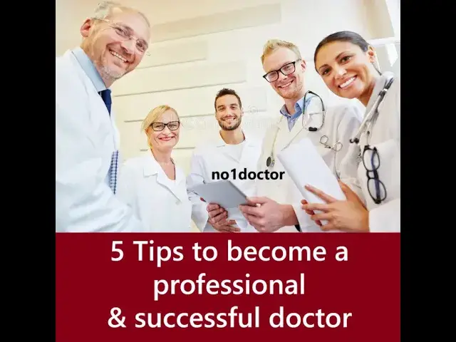Video thumbnail for 5 tips to become a professional and successful doctor #doctor #gaming #music #comedy #beauty #howto