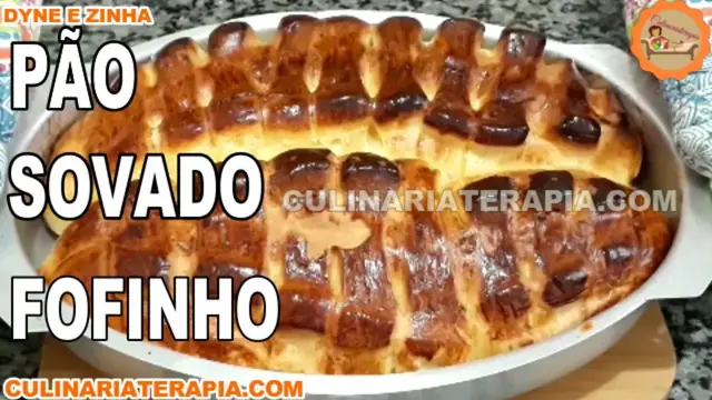 'Video thumbnail for Receita de Pão Caseiro Sovado que Derrete na Boca'