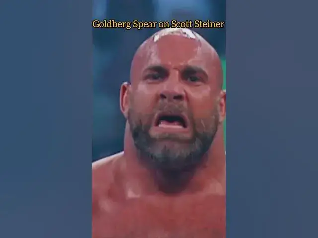 Video thumbnail for Goldberg Spear on Scott Steiner #edits #atitude #wrestling #attitudestatus #actionmovies #wwe