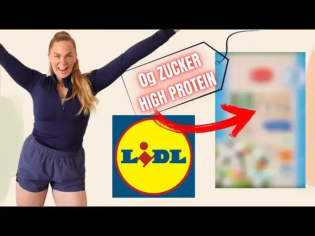 Video thumbnail for Lidl Einkauf: Zuckerfrei & High Protein - HIERMIT abnehmen!